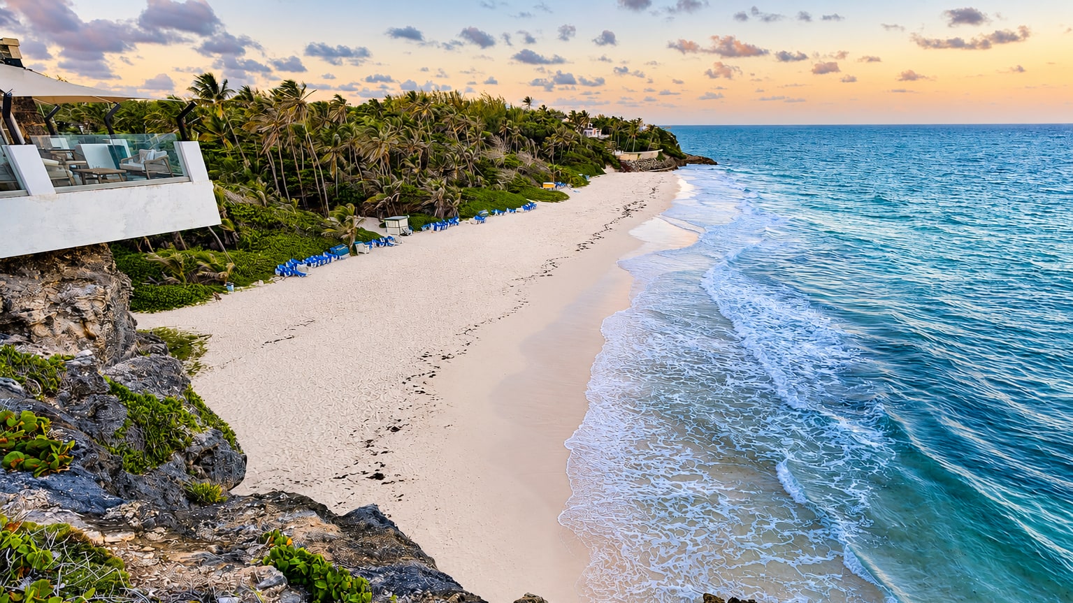 Crane Beach Cliffside Pink Sand Barbados